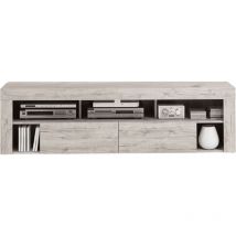 M&s - calicosy - Meuble tv 2 Tiroirs 5 Niches - Vibio