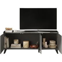 Tezeta - calicosy - Meuble tv 3 portes L181 cm - tray
