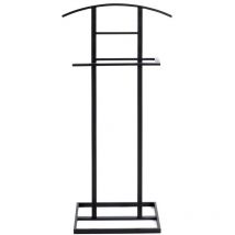 Valet en métal noir - H101 cm - Calicosy