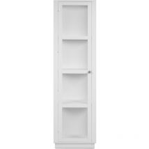 Calicosy - Vitrine 3 étagères blanche H195 cm - arles
