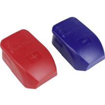 46007 Batterie Schnellverbinder Connecteur rapide pour batterie pôle négatif, pôle positif borne à ressort 1 pai - Calima