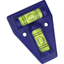 46014 Kreuz-Wasserwaage mit Bohrschablone 60 mm - Calima