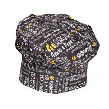 Calot de cuisine Giblor's Black menu art. 14P05I483