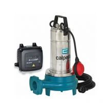 Pompe d'égout de relevage GQG6-18m pour l'evacuation des eaux uséé vidange de fosse avec roue dilacetrice automatique avec flotteur mono 1,5Hp