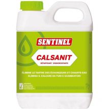Calsanit limescale disincrostante per calcare dei tubi e scambiatori 1 litro Sentinel lr-12x1l-exp