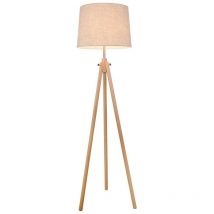 Calvin Stativ-Stehlampe Braun, 1-flammig, E27