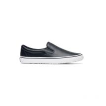 Shoes For Crews - Calzado casual unisex ligero con suelas antideslizantes merlin 36 Negro/Blanco