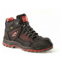Botas nobuck black action con franjas reflectantes Safetop Erandio 45