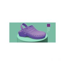 Dian - Zueco sanitario de material polimérico antibacteriano sbs monocasco 02-S 38 Violeta