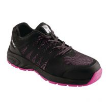 Scarpe antinfortunistiche donna GirlStar 5180 Taglia 40 nero/rosa S1P src pes Runnex