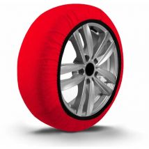 Calze da Neve per Auto Omologate en 16662-1 2020 Rapide Rosse Conf. 2pz + Guanti – mis. medium