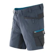 Pantalones cortos de trabajo Terrax Workwear talla 50 antracita/petróleo terrax