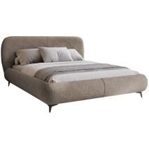 Cama Clovis 119, Coral 50, Doble, 160x200, Tapiz, Somieres, 193x225x111cm
