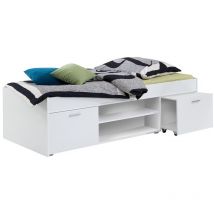 Cama con almacenamiento Carlo 90x200