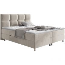 Mobilier1 - Cama continental ComfiDream 123, Fresh 01, Doble, Continental, 160x200, Tapiz, Somieres, 172x210x118cm