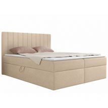 Mobilier1 - Cama continental Garland 100, Lima 46, Doble, Continental, 160x200, Tapiz, Somieres, 166x209x113cm
