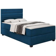 Arredamento1 - Cama continental Sanford 104, Manila 26, Individuales, Continental, 120x200, Tapiz, Somieres, 120x207x106cm