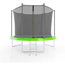 Cama Elástica ø 305 cm- 10FT- Red Interior, Colchoneta de protección y Escalera