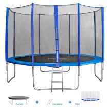Cama elástica trampolín Tomahok 3,70 m - hasta 150 kg