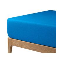 Sabana Bajera protectora transpirable respira para Bebé 60x120 cm - Azul nautic