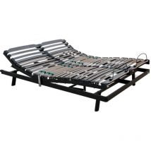 Pardo - Cama eléctrica 5 planos Ergos (somier motorizado) 150x200 cm (2 de 75x200)