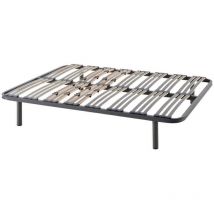 Aznar - Somier multi-laminas 24 láminas de haya con reguladores 150x182 cm