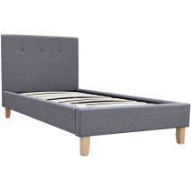 Cama 'Elise' - 90 x 190 cm - Gris