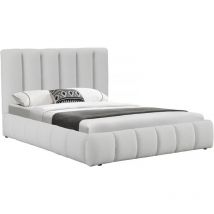 Habitat Et Jardin - Cama nórdica con arcón Annie - 140 x 190 cm - Blanco