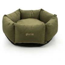 Cama para perro Gloria hondarribia verde 60 x 60 cm hexagonal