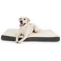 Cama Perro Ortopédica Azul - Colchón Lavable con espuma 51x76x7.6 cm Offre exclusive