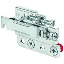 801 Schrankaufhänger links, Aufhängung Schrankinnenseite 85kg Stahl - Camar