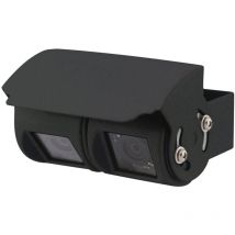 Equinoxe - Cámara de marcha atrás con cable para autocaravanas Color - Negro, Modelo - 170° (cámara A)/120° (cámara b)