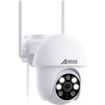 Anran - Cámaras de videovigilancia interiores y exteriores 5MP Cámara Vigilancia WiFi Exterior, Seguimiento Automático,Visión Nocturna Color, 24/7