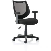 Black Mesh Chair - Camden