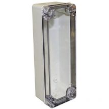 CHDX6-227C Universal-Gehäuse 250 x 80 x 70 Polycarbonat Grau 10 St. - Camdenboss