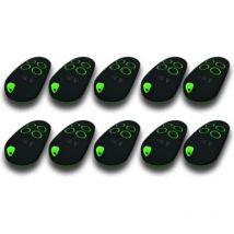 Neptune Funkempfänger 10er-Pack Vierkanal-Sender mit Rolling-Code 868,35 MHz 230V 868,35MHz