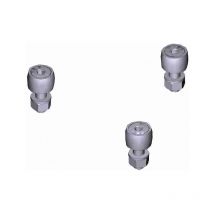 Came - Rolle Mit Schutzstift, 3-teilig, Ersatz 119rit305