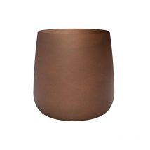 Newgarden Be Happy! - camelia 40 Runder Indoor- und Outdoor-Blumenkasten für Pflanzen und Blumen Sehr wetterbeständig. Hergestellt aus Polyethylen in