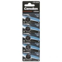 Litio 1620 3.0V-60MAH 5PCS/BL