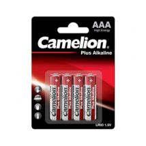 Piles Alcalines AAA LR03 1.5V 1200mAh – Pack de 4 – CAMELION