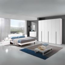 Effezeta Italia - Camera da letto Manitoba colore bianco