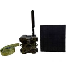 Technaxx - Caméra de chasse TX-189 Transfert d'images 4G, led sans lueur, enregistrement sonore vert-marron, vert-noir (fluorescent) V985463