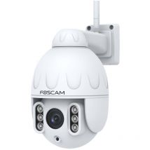 Foscam SD4 Überwachungskamera [Outdoor, Super HD, Dual-Band WLAN, 4X optischer Zoom mit Autofokus]
