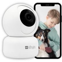 Konyks - Caméra de surveillance camini 2 - Intérieur - Motorisée - Wifi - Détéction de mouvements