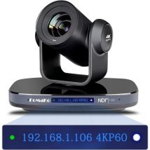 Caméra Fomako 4K ndi 60 fps Zoom optique 20X, caméra ptz ndi à suivi automatique ai, caméra ptz USB3.0 3G-SDI hdmi 4K pour les événements de conférenc