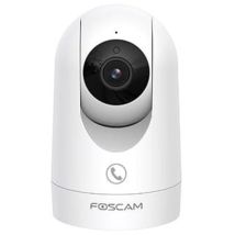 Caméra de surveillance intérieure / extérieure Foscam R8M – 4K – Détection de mouvement, vision nocturne – Alimentation électrique, angle 