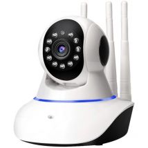 Caméra Ip Hd 720p Sans Fil Led Nuit Ir Lan Motorisée Wifi