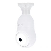 Nivian - caméra vidéo wi-fi cam audio vidéo lampe infrarouge ampoule
