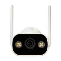 Nivian - alexa google Caméra extérieure sans fil Wi-Fi avec vision nocturne ir
