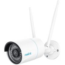 W320 - Caméra de sécurité extérieure 5MP, Wi-Fi 2,4/5 GHz, détection de personne/véhicule/animal, vision nocturne 100 pieds - Reolink